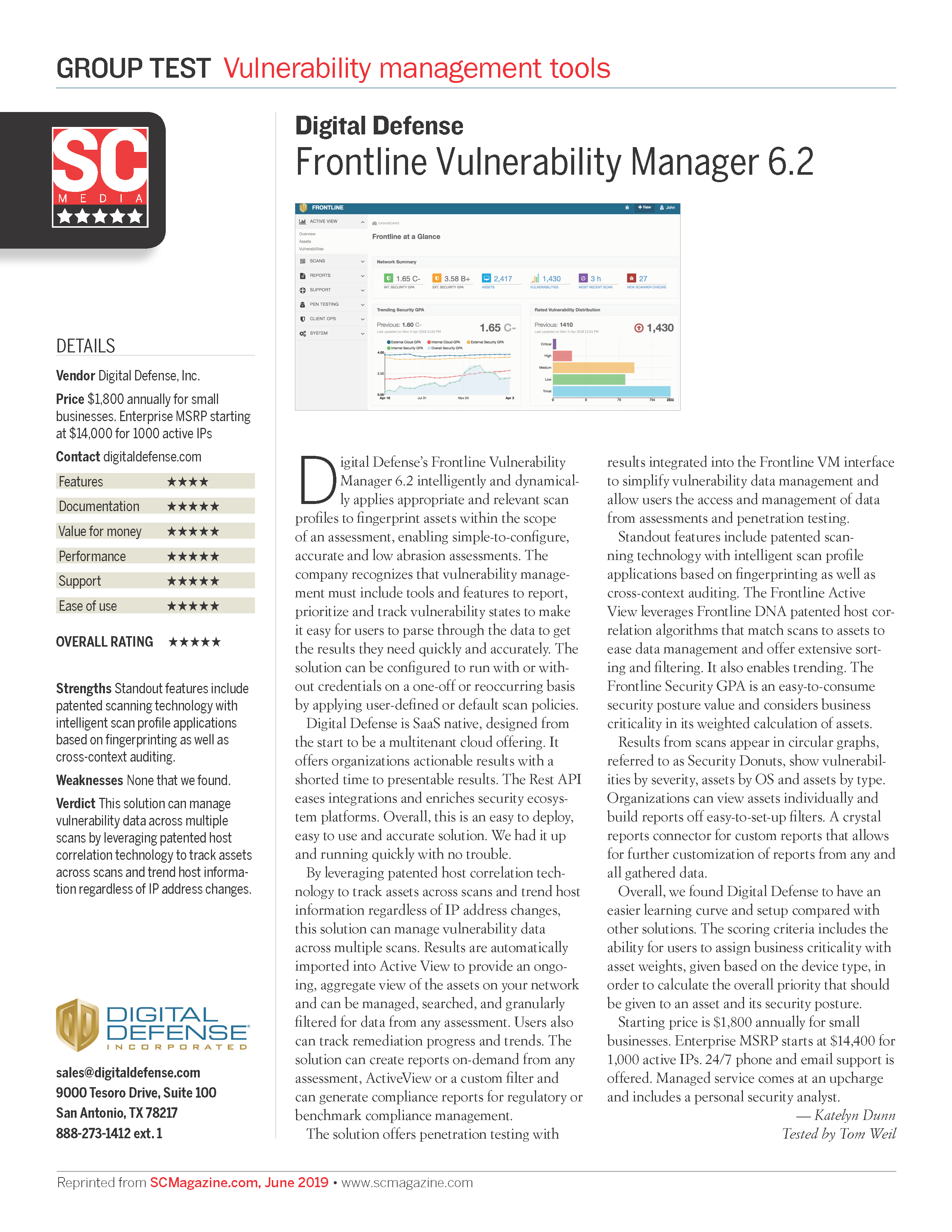 Frontline Vulnerability Media Review