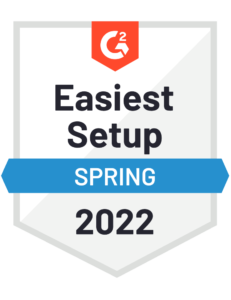 Easy Setup G2 Badge Spring 2022