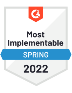Easy Implementation G2 Badge Spring 2022