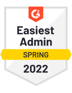 Easy Admin G2 Badge Spring 2022