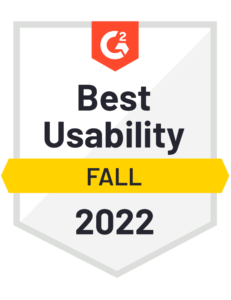 best usability g2 badge