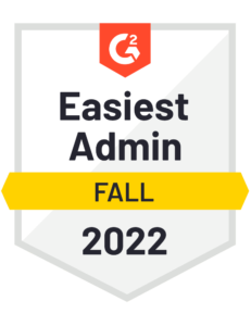 g2 easiest admin award